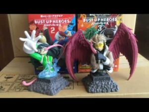 僕のヒーローアカデミアの食玩バストアップヒーローズの第2弾第3弾を1個ずつ買って開封動画。