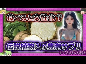 プエラリア・ミリフィカとは？ バストアップの誘惑と危険性 健康被害に厚生労働省が… 【 ゆっくり解説 豊胸 】