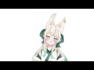 【サンプル】モデリング動作　バストアップ　/稲荷るゐ