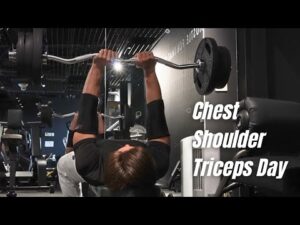 胸・肩・三頭の日！時短トレ【増量期】