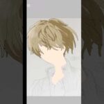 左向きバストアップ描きすぎ問題 #イラスト #イラストメイキング #illustration