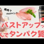 バストアップにタンパク質大事✨な理由❗️おすすめタンパク質も✨✨