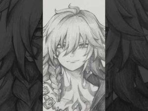 バストアップ（？）#アナログ #アナログ絵 #イラスト #崩壊スターレイル #ファイノン#トリビー #モーディス