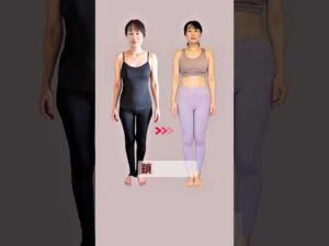 体重同じ骨の運動でこの変化　小顔＋バストアップ＋ヒップアップ＋脚長＋脚痩せメリハリ立体ボディに