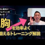 【分厚い胸板＆美バスト】初心者の方向けジム胸トレ-Build a Bigger Chest! Chest Workouts for Beginners