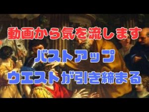 【動画から気を流します】ウエストがしまる！バストアップ！お腹が引きしまる！【苫米地式コーチング】