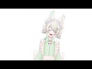 【サンプル】モデリングver.3動作　バストアップ　/稲荷るゐ