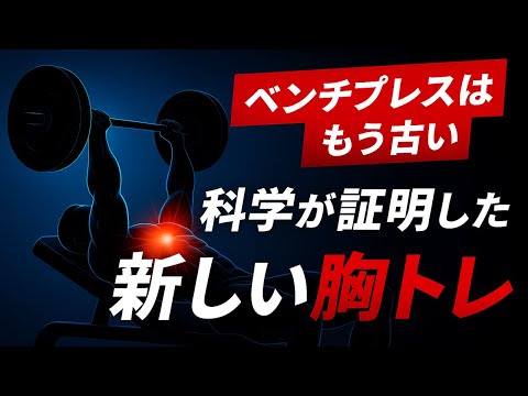 ベンチプレスはもう古い。胸を最速でデカくする“新しい胸トレ”