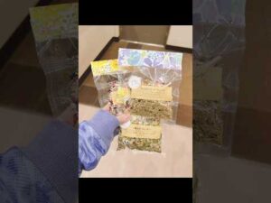 本日のおやつ(ハーブティー編)