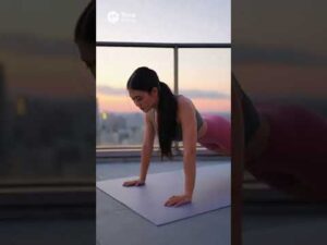 【バストアップ＆二の腕痩せ】上半身を最強に引き締めるプッシュアップルーティン！ #shorts