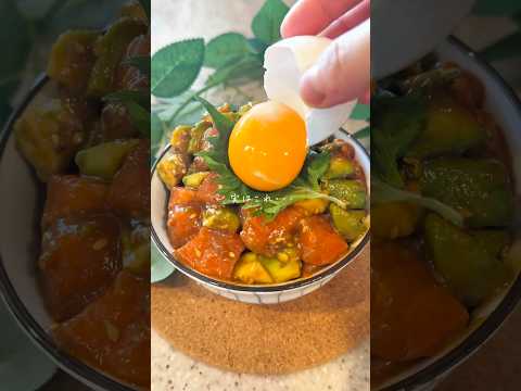 -8kg＆2カップアップを叶えた育乳レシピ🍑サーモンアボカド丼🥑✨️#バストアップ#バストケア#育乳#ダイエット#ダイエットレシピ