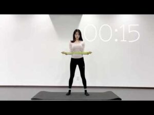 【ホムト】１００均のチューブでできるバストアップトレーニング  1080p, h264