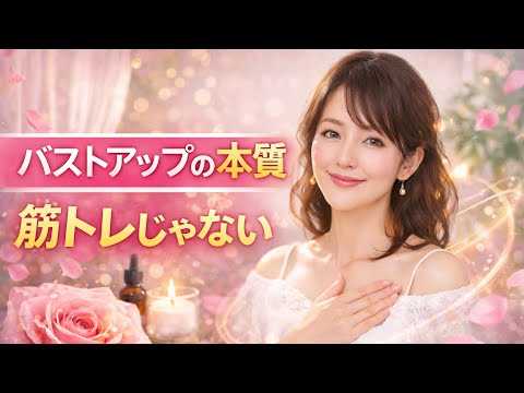 バストアップの本質｜実は…あまり知られてない筋トレしても胸が変わらない本当の理由を動画にしました。