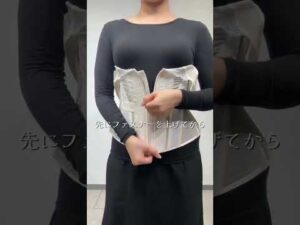 バストアップコルセットの着用紹介動画です💓#コルセット#ソフィア#くびれ #ボディメイク