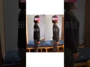 【重心コンディショニング】猫背と重心前傾を治し、バストアップとヒップアップ #猫背 #猫背改善 #円背 #円背改善 #バストアップ #ヒップアップ #姿勢矯正