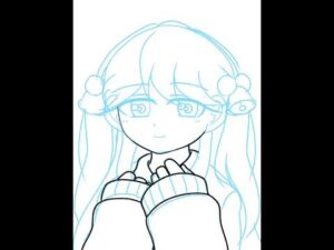 【メイキング】リネット(バストアップ)