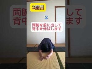 騙されたと思ってやってみて‼️バストアップにも効く背中のストレッチ2選‼️