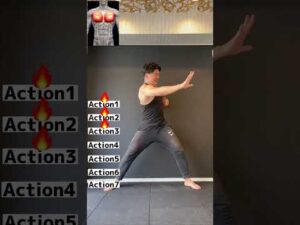 垂れた二の腕や胸を引き締めるエクササイズ　exercise to tighten the drooping arms and chest　#training #workout #exercise